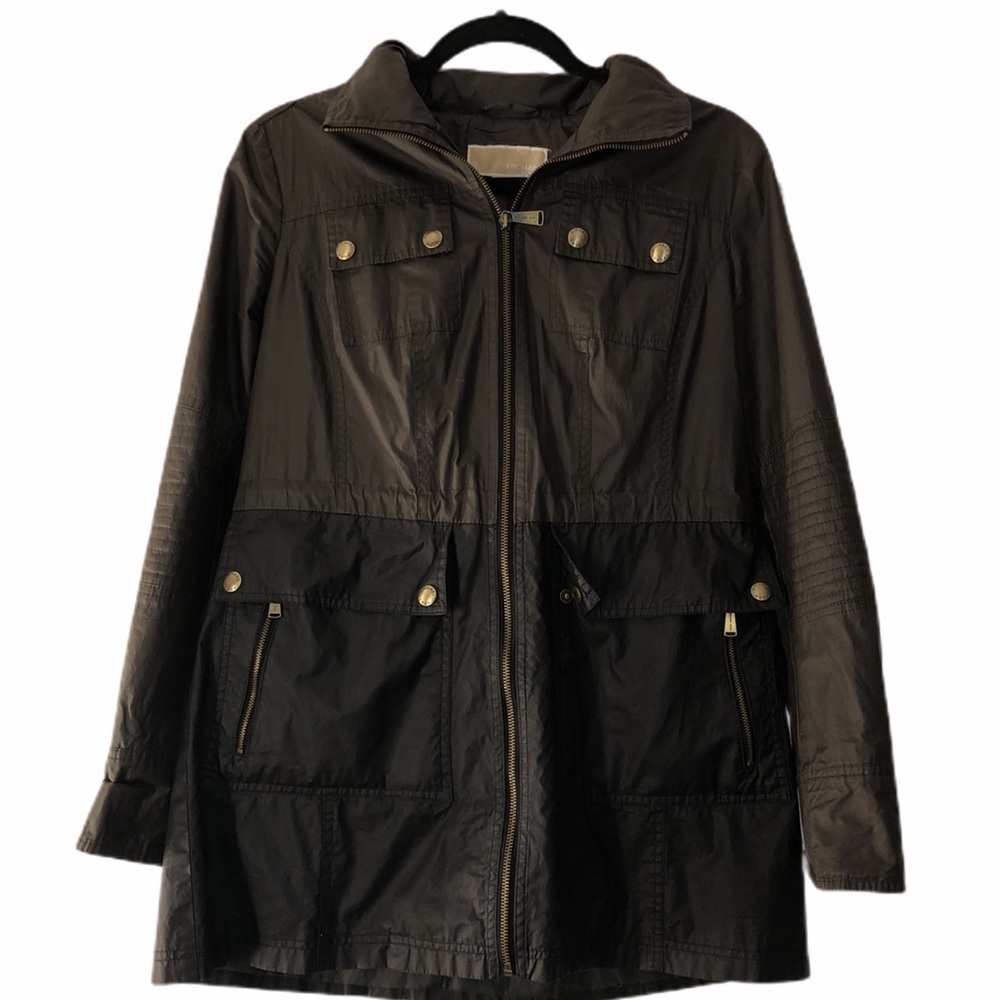 Michael Kors Two Toned Jacket / Green / Sz Small